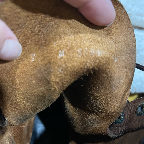 Vintage Abilene Western Lace Up Kiltie Boots - Picture 10 of 15